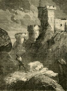 Richard I. Wounded at the Siege of the Castle of Chaluz (1199), 1890. Creator: Unknown