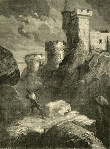 Richard I. Wounded at the Siege of the Castle of Chaluz (1199), 1890. Creator: Unknown