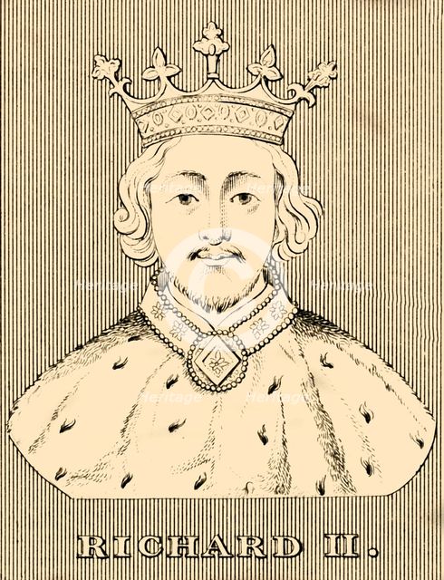 'Richard II', (1367-1400), 1830. Creator: Unknown.