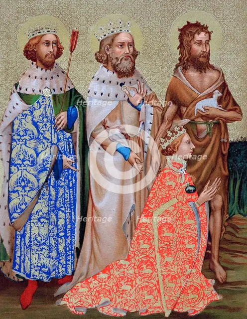 Richard II (1367-1400), King of England 1377-1399. Artist: Unknown