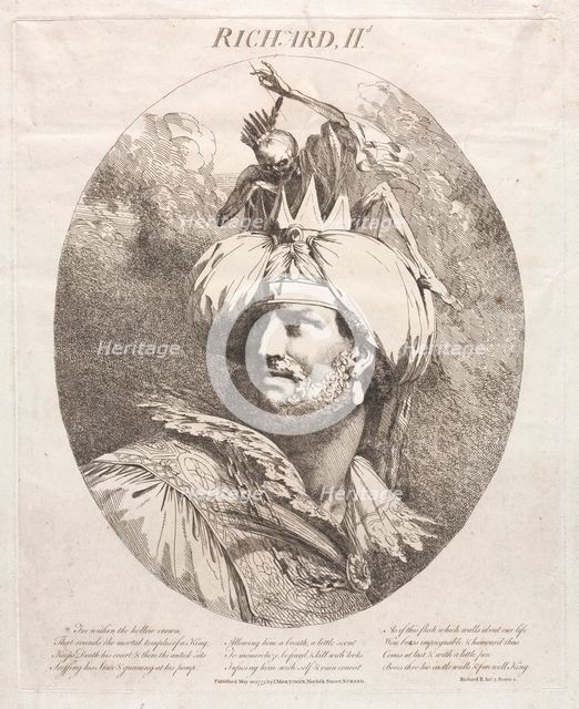 Richard II, 1775. Creator: John Hamilton Mortimer (British, 1740-1779).