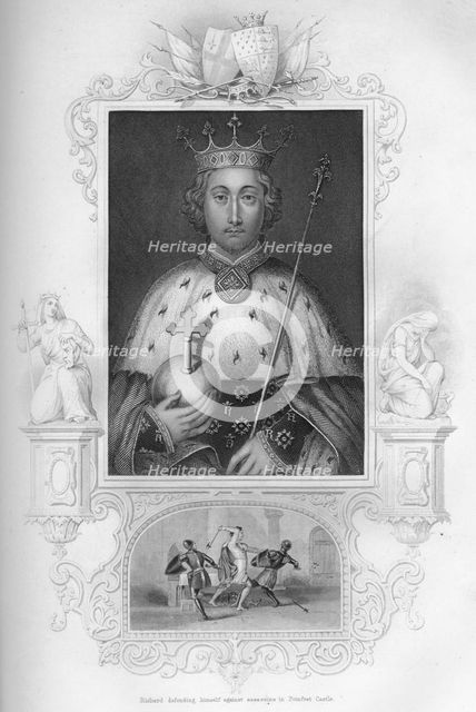 'Richard II', 1859. Artist: George Vertue.