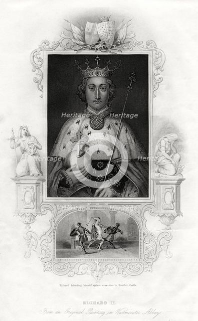 Richard II, King of England, 1860. Artist: Unknown