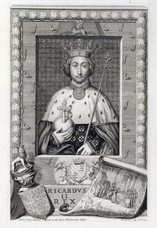 Richard II, King of England, (18th century). Artist: George Vertue