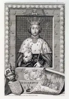 Richard II, King of England, (18th century). Creator: George Vertue