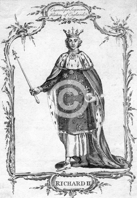 Richard II, King of England, (19th century). Artist: Unknown