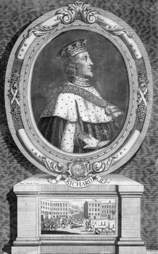 Richard II, King of England.Artist: J Smith