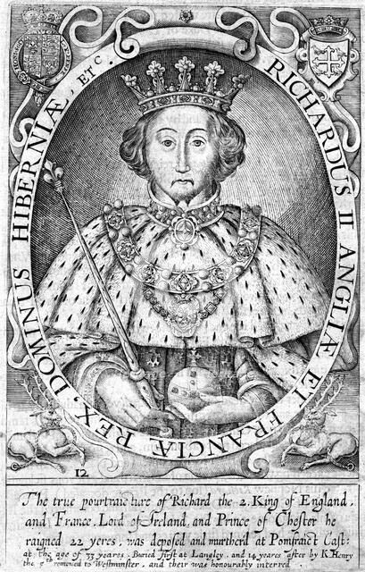Richard II, King of England. Artist: Unknown