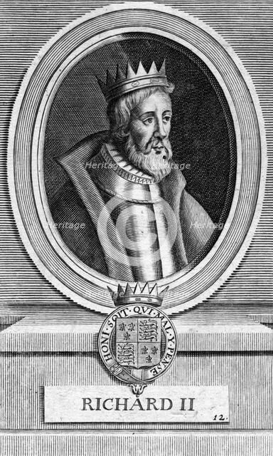 Richard II, King of England. Artist: Unknown