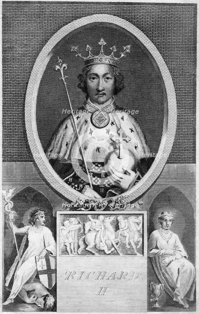 Richard II, King of England. Artist: Unknown
