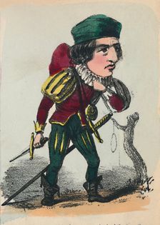Richard III 1856. Artist: Alfred Crowquill