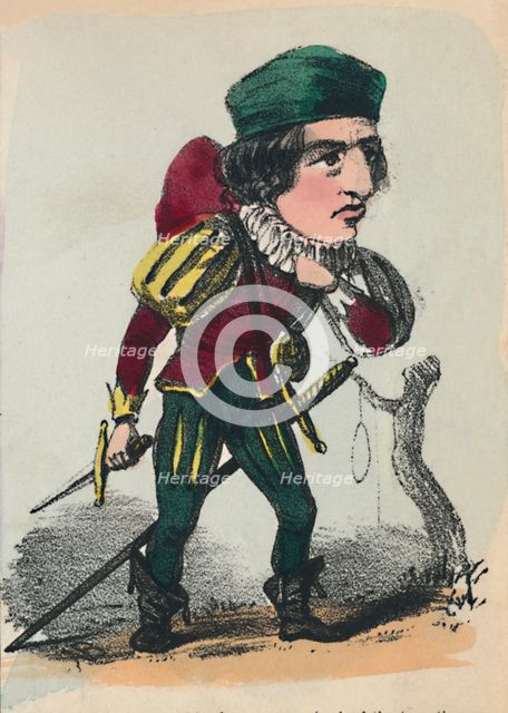 'Richard III', 1856. Artist: Alfred Crowquill.