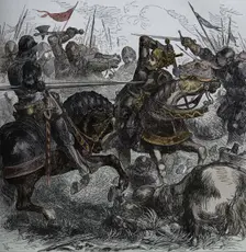 Richard III at Bosworth 22 August 1485, (c1880)