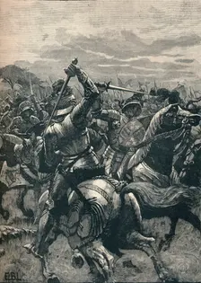 Richard III at the Battle of Bosworth, 1485 (1905)