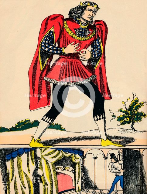 Richard III, King of England from 1483, (1932). Artist: Rosalind Thornycroft.