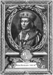 Richard III of England, (17th century).Artist: P Vanderbanck