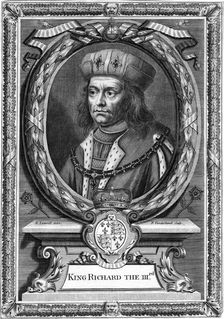 Richard III of England, (17th century).Artist: P Vanderbanck