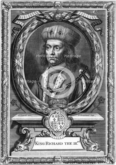 Richard III of England, (17th century).Artist: P Vanderbanck
