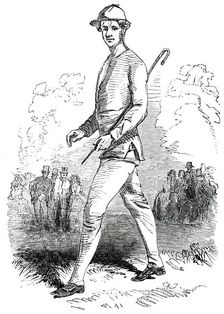 Richard Manks, the Pedestrian, 1850. Creator: Unknown