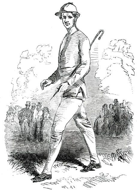Richard Manks, the Pedestrian, 1850. Creator: Unknown.