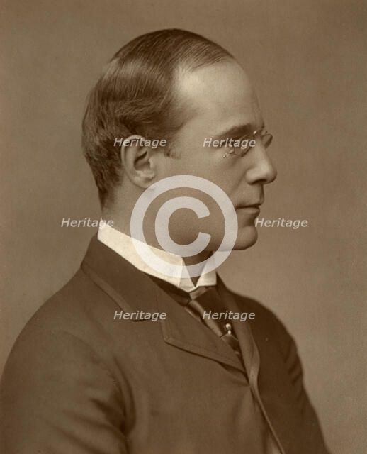 Richard Mansfield, British actor-manager, 1888.  Artist: Elliott & Fry