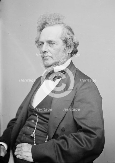 Richard March Hoe, between 1855 and 1865. Creator: Unknown.