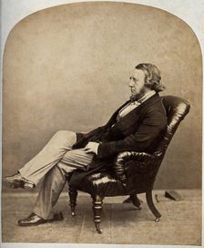 Richard Monckton Milnes, Lord Houghton. Creator: Unknown