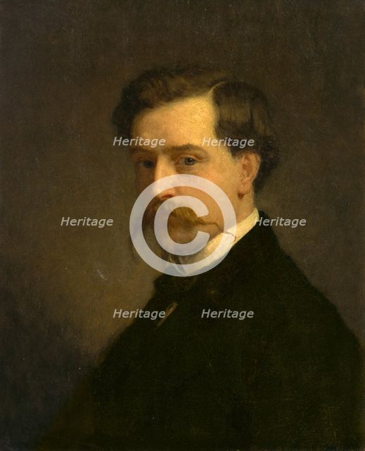 Richard Morris Hunt, c. 1849. Creator: Thomas Couture.