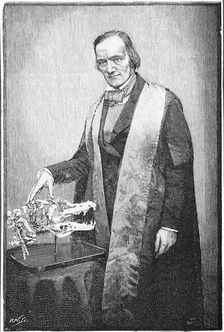 Richard Owen, British naturalist, c1856 (1891)