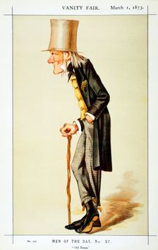 Richard Owen, British zoologist, 1873. Creator: Sir Leslie Matthew Ward