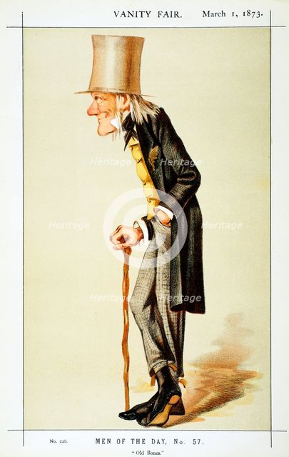 Richard Owen, British zoologist, 1873. Creator: Sir Leslie Matthew Ward.