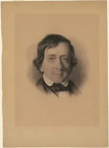 Richard Peters, c. 1842. Creator: Eastman Johnson