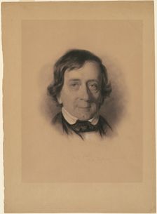 Richard Peters, c. 1842. Creator: Eastman Johnson