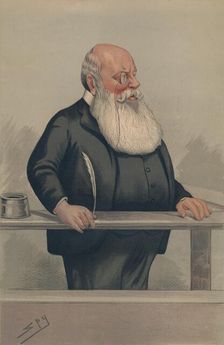 Richard Pigott 1889. Artist: Sir Leslie Matthew Ward