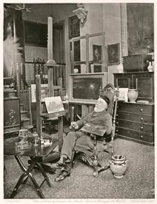 Richard Redgrave, R.A., c1884. Creator: Joseph Parkin Mayall