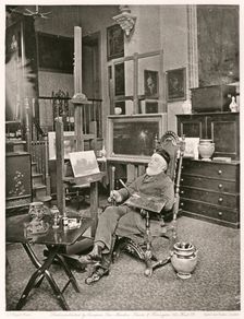 Richard Redgrave, R.A., c1884. Creator: Joseph Parkin Mayall