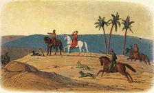 Richard refuses to look upon the Holy City 1192 (1864). Artist: James William Edmund Doyle