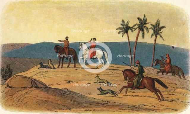 'Richard refuses to look upon the Holy City', 1192 (1864). Artist: James William Edmund Doyle.