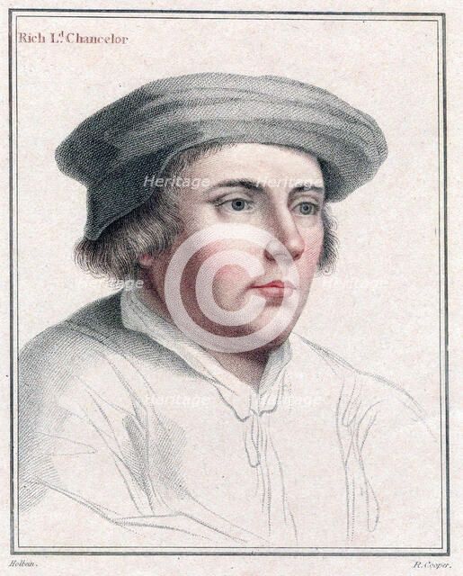 Richard Rich (1496?-1567), English lawyer and statesman. Artist: Unknown