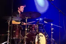 Richard Spaven, Love Supreme Jazz Festival, Glynde Place, East Sussex, 2015. Artist: Brian O'Connor