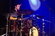 Richard Spaven, Love Supreme Jazz Festival, Glynde Place, East Sussex, 2015. Artist: Brian O'Connor