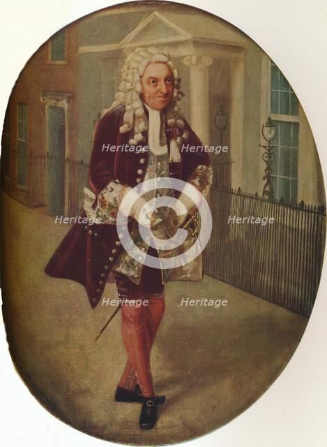 'Richard Suett as Bayes in The Rehearsal by George Villiers, 2nd Duke of Buckingham', 1796. Artist: John Graham.