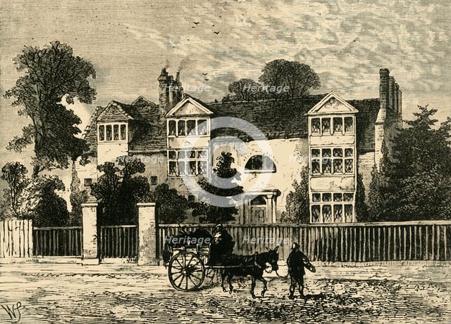 'Richardson's House at Parson's Green (1799)', (c1878). Creator: Unknown.