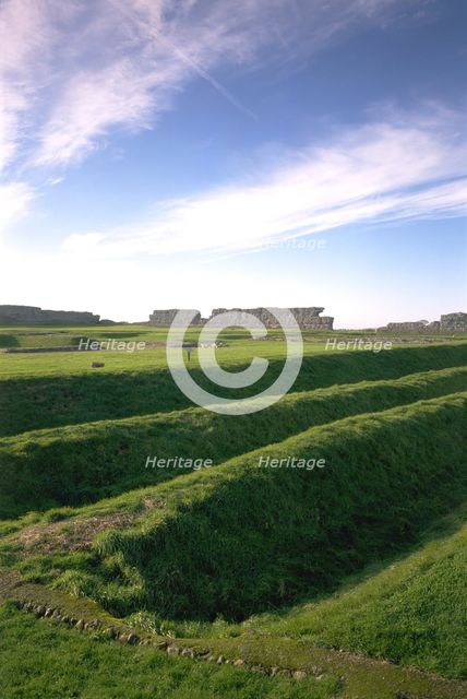 Richborough Castle, Kent, 1996. Artist: J Bailey