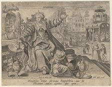 Riches (Divitiae), ca. 1600. Artist: Mallery, Karel van (1571-c. 1635)