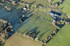 Ridge and furrow earthworks at Lillicot Farm, Worcestershire, 2014. Creator: Historic England Staff Photographer