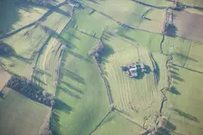 Ridge and furrow earthworks, Barningham, County Durham, 2014. Creator: Historic England Staff Photographer