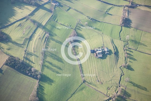 Ridge and furrow earthworks, Barningham, County Durham, 2014. Creator: Historic England Staff Photographer.
