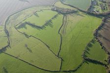 Ridge and furrow earthworks, Powick, Worcestershire, 2014. Creator: Historic England Staff Photographer