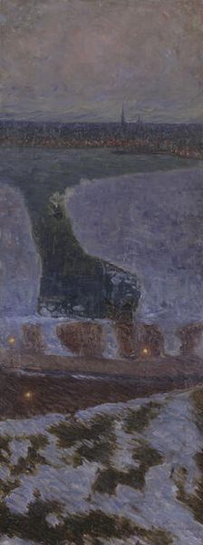 Riddarfjärden. A Stockholm Study, 1898. Creator: Eugène Jansson